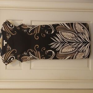 Sheath Dress with Capped Sleeves, Size 4